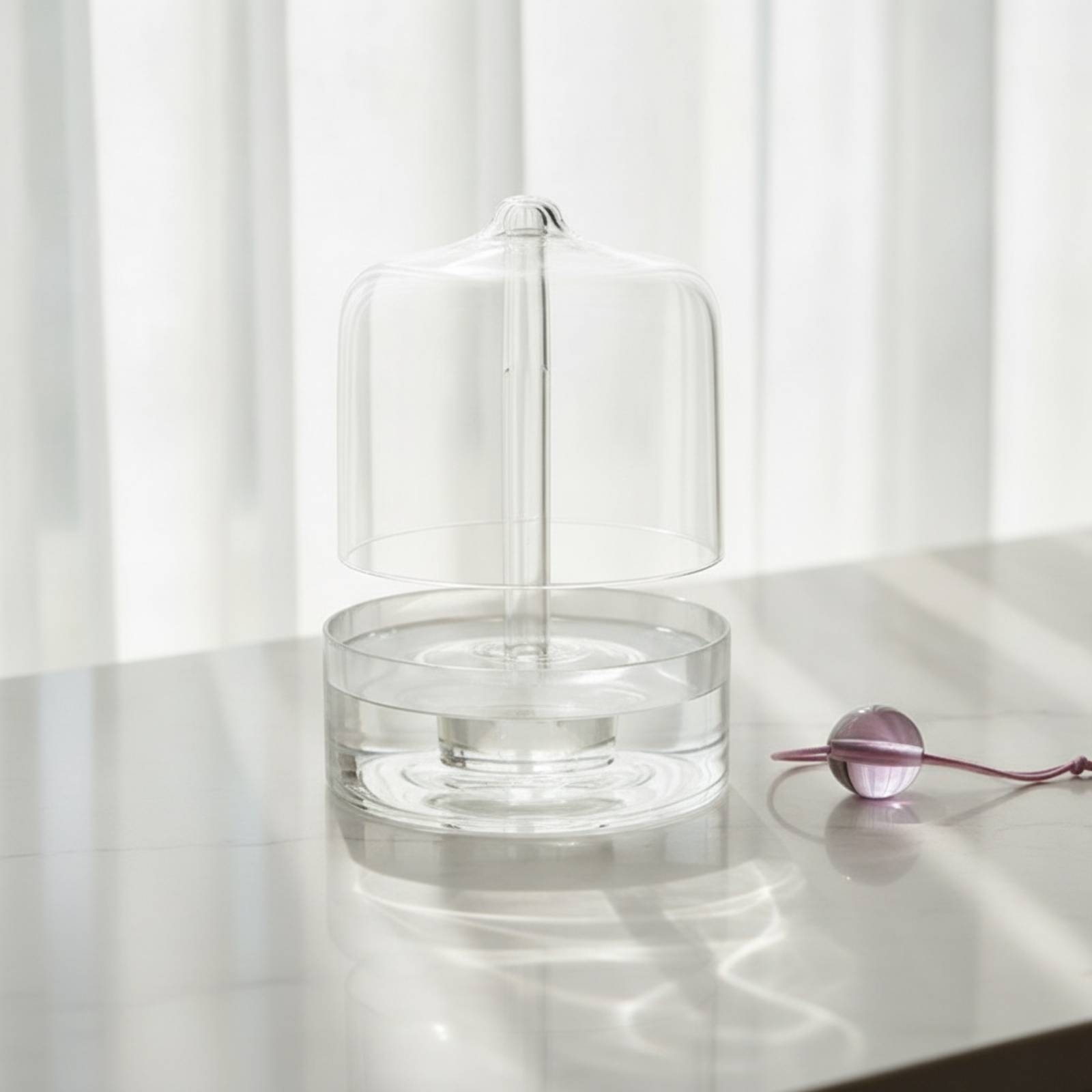 Musical Instrument Glass - Campana de Cristal para Meditación, Campana