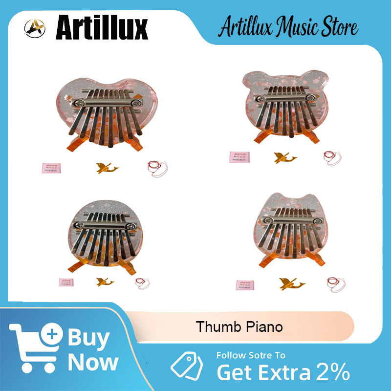 A Musical Instrument With Keys - Piano de Pulgar Artillux, Nuevo y