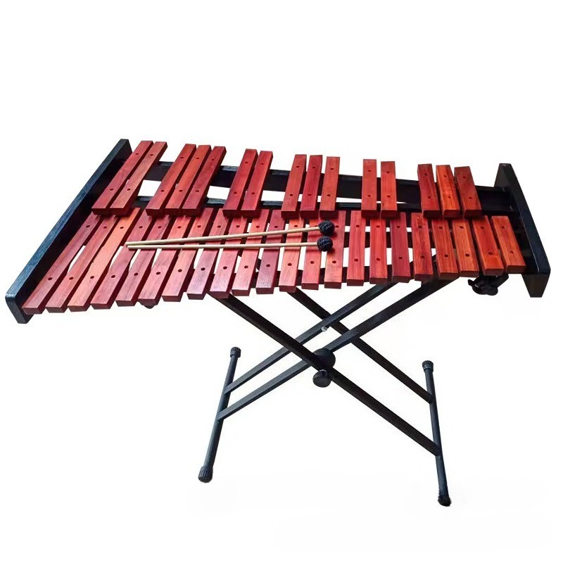 Musical Instrument Glockenspiel - Xilófono de 37 tonos de Metal