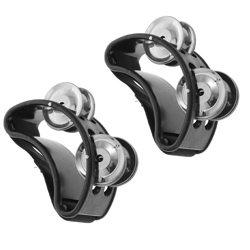 A Musical Instrument You Shake - 2 Piezas de Tamborín Musical para
