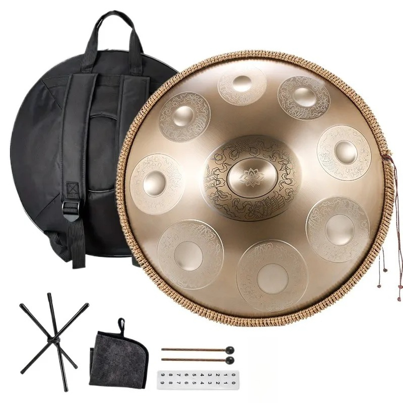 A Musical Instrument With Keys - 18 pulgadas de acero inoxidable HandPan