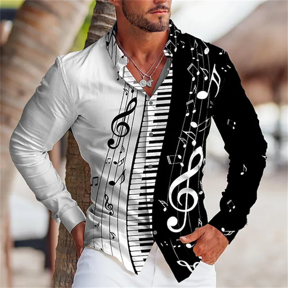 Musical Instrument Japan - Camisa de manga larga de verano