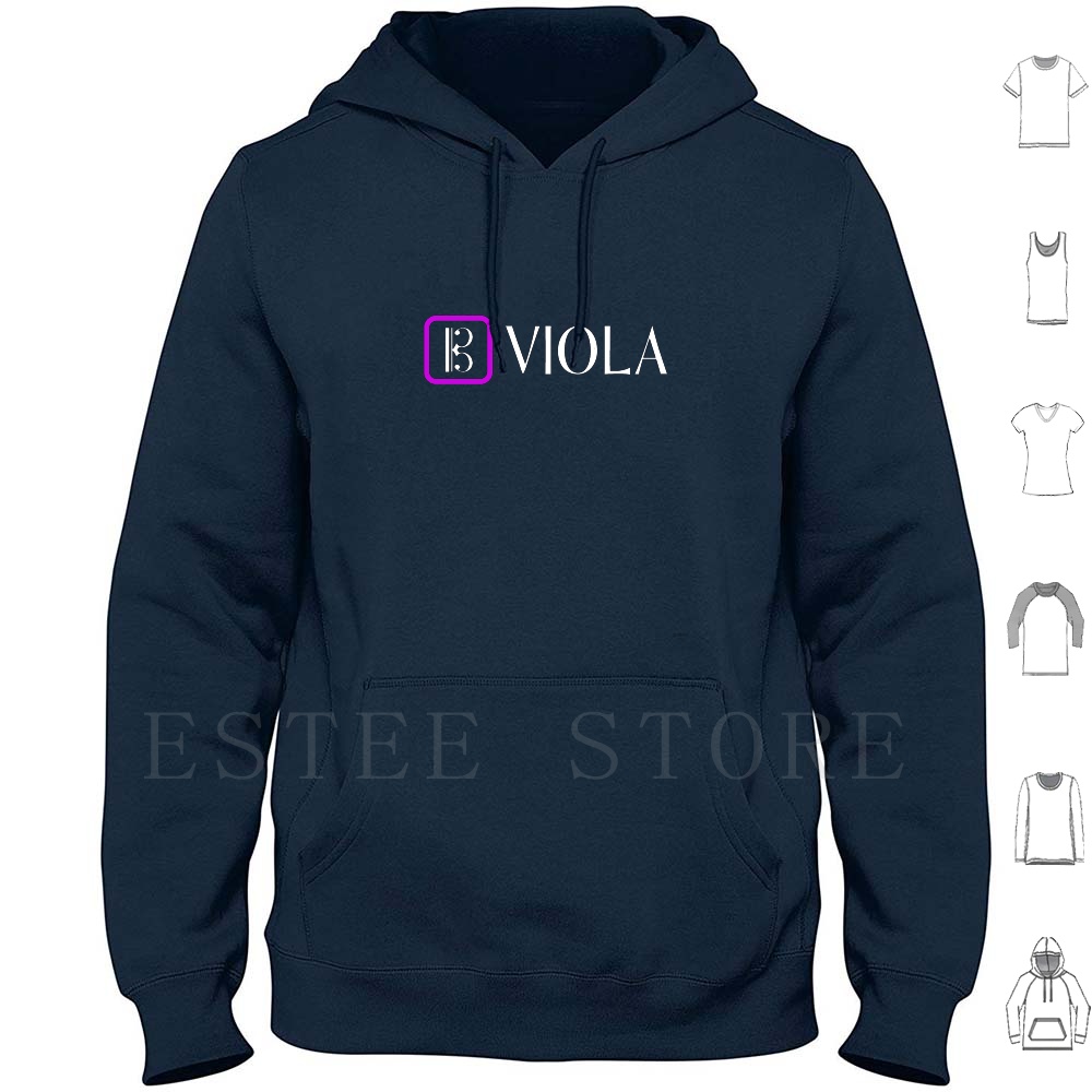 Musical Instrument Viol - Viola: Clef Alto (Púrpura) Sudaderas con