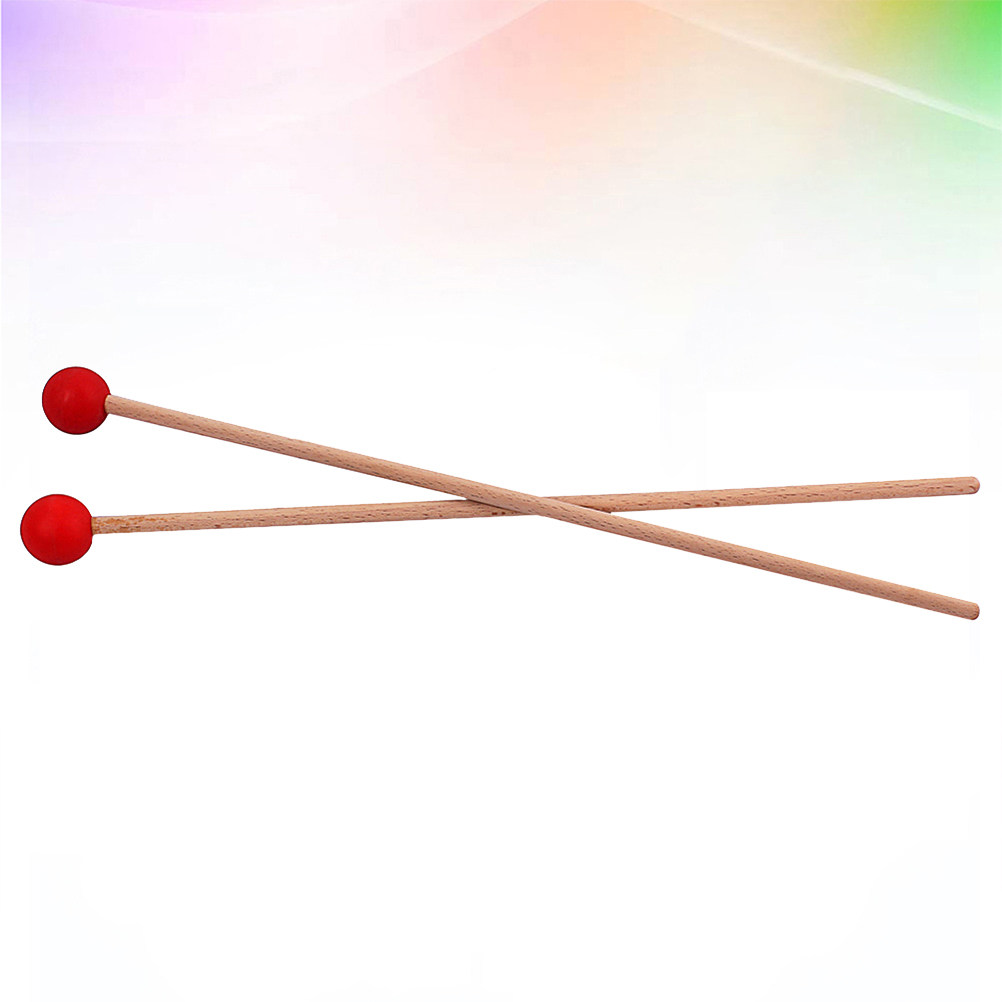 Musical Instrument Gong - 1 par de baquetas grandes para