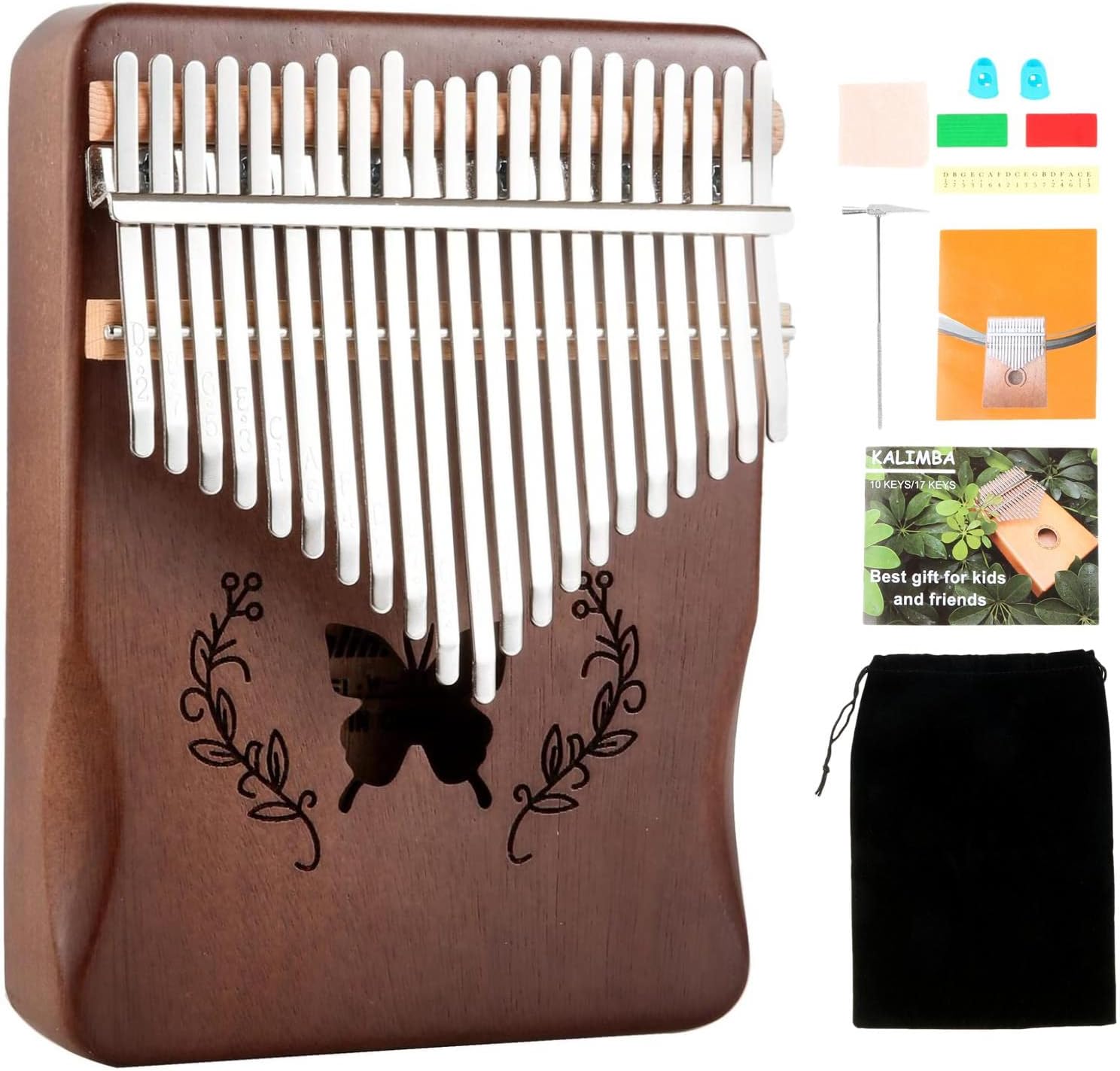 A Musical Instrument With Keys - Kalimba, Piano de Pulgar de 21
