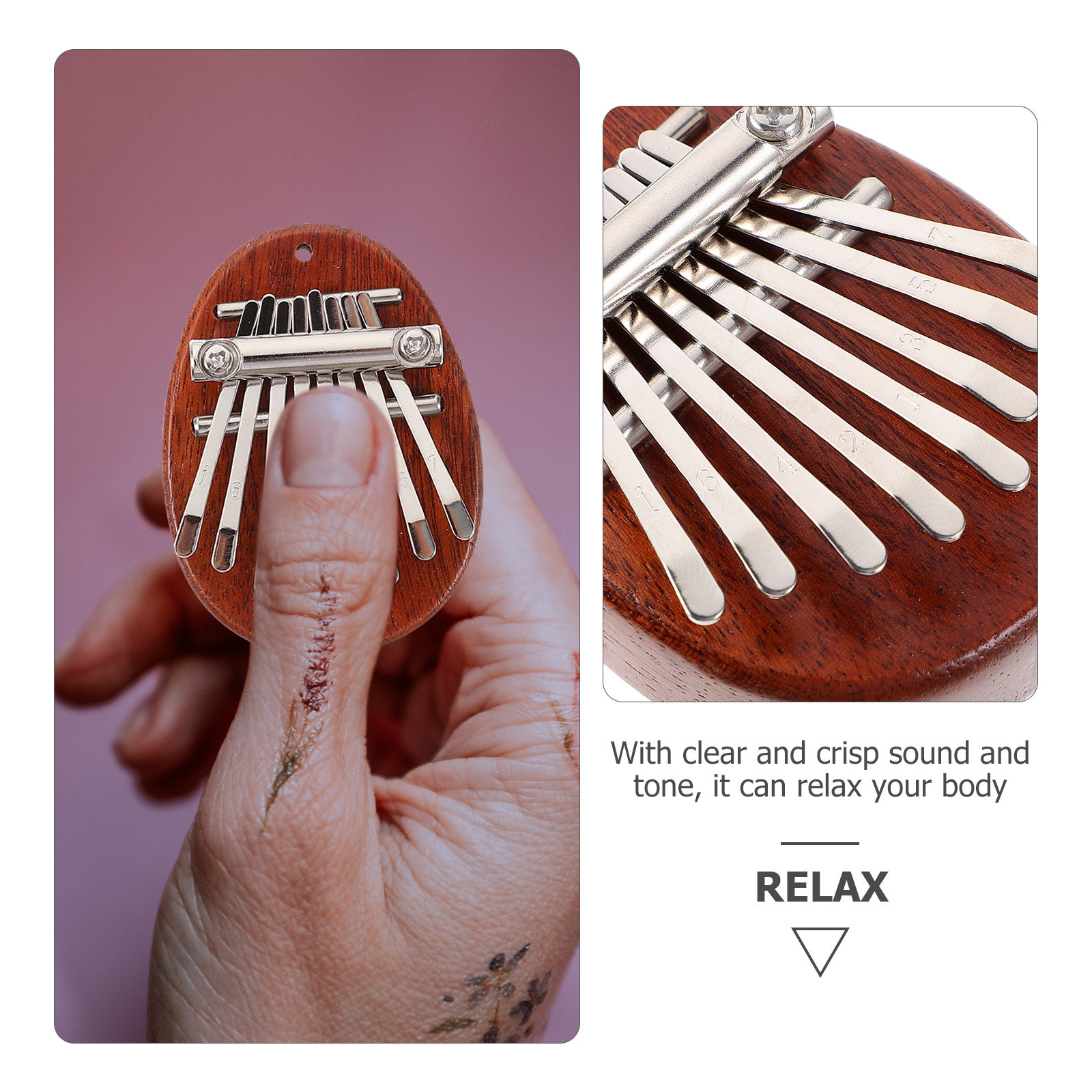 1 Juego de Kalimba, Piano de P - A Musical Instrument With Keys reseña y precio