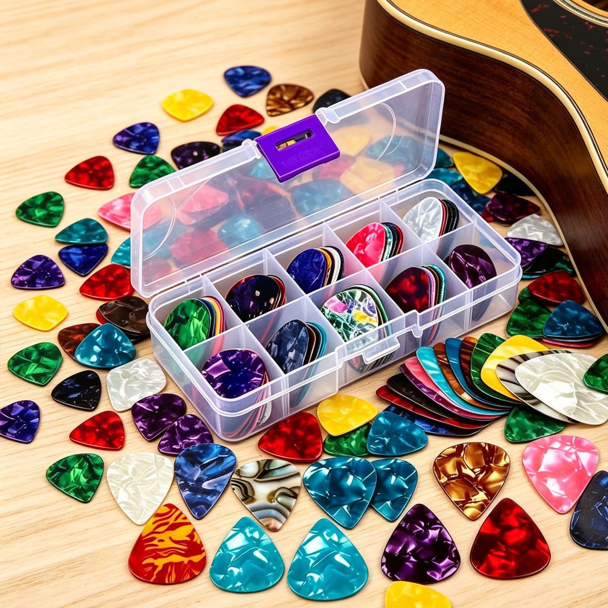 40 púas de guitarra ABS de 0,4 - Musical Instrument Poster reseña y precio