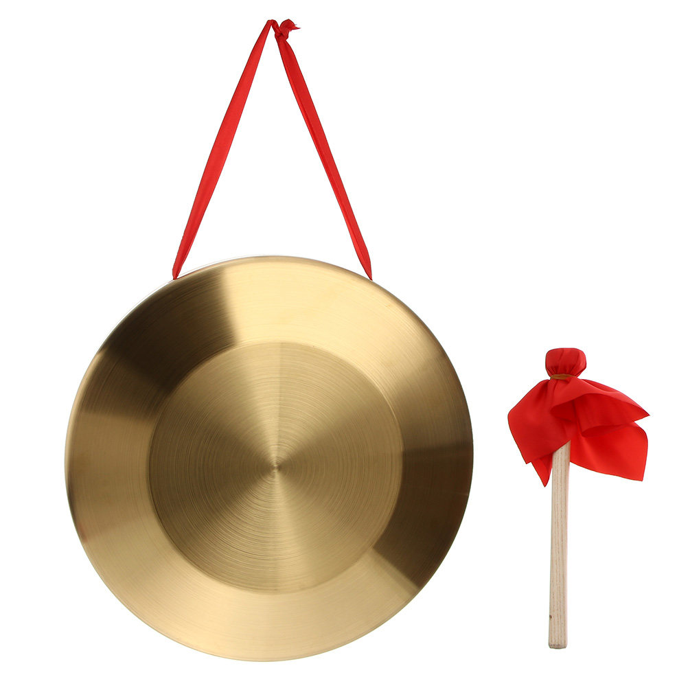 Gong Chino Hecho a Mano, Instr - Musical Instrument Gong reseña y precio