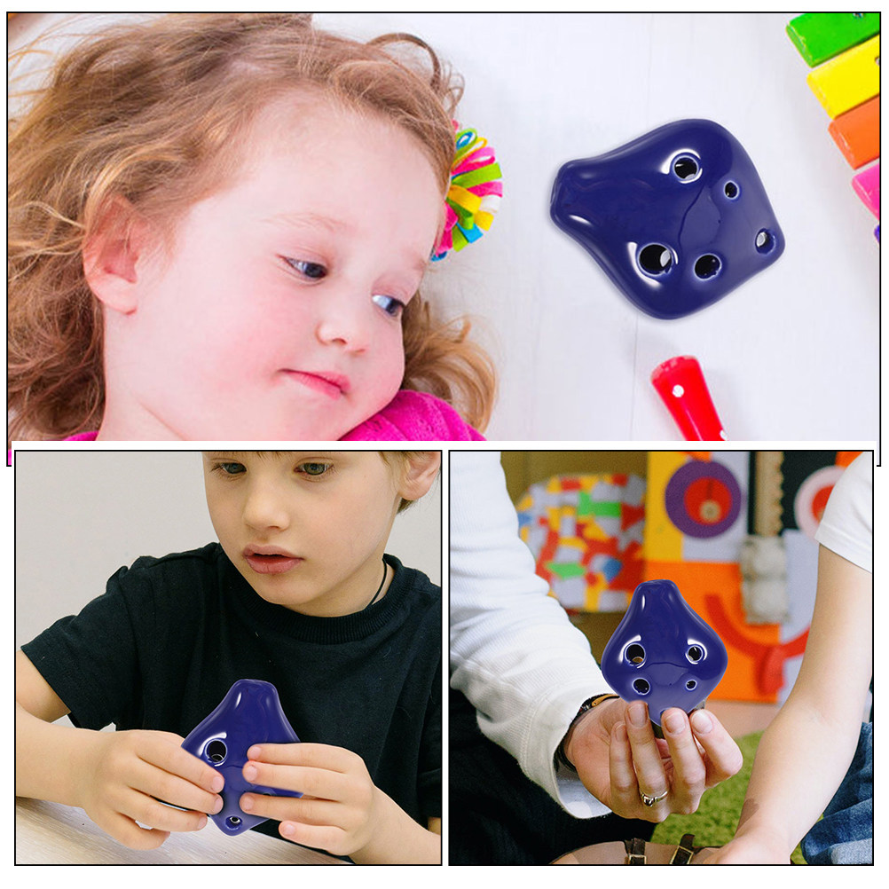 Ocarina de cerámica de 6 orifi - Musical Instrument Groups reseña y precio