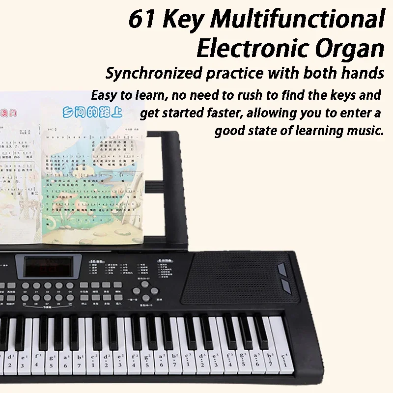 Órgano electrónico para niños, - Musical Instrument Synthesizer reseña y precio
