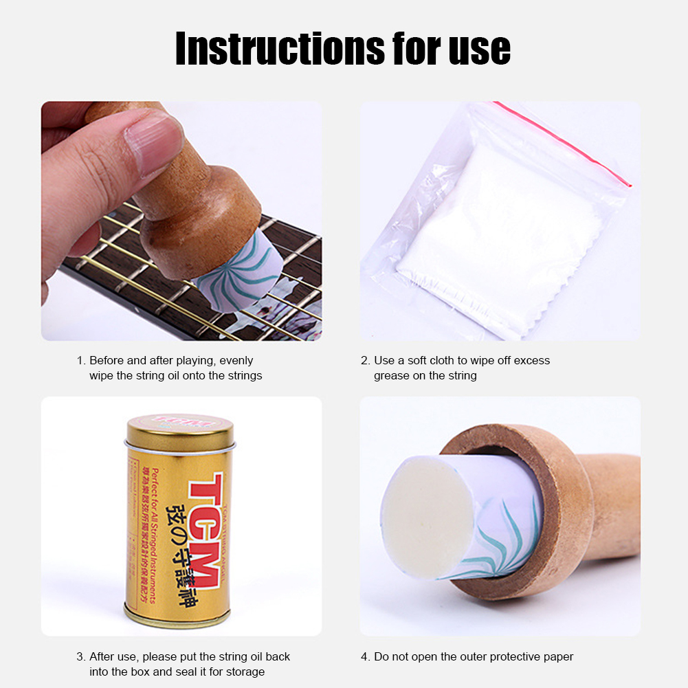 Limpiador y Lubricante de Cuer - Musical Instrument Repair reseña y precio