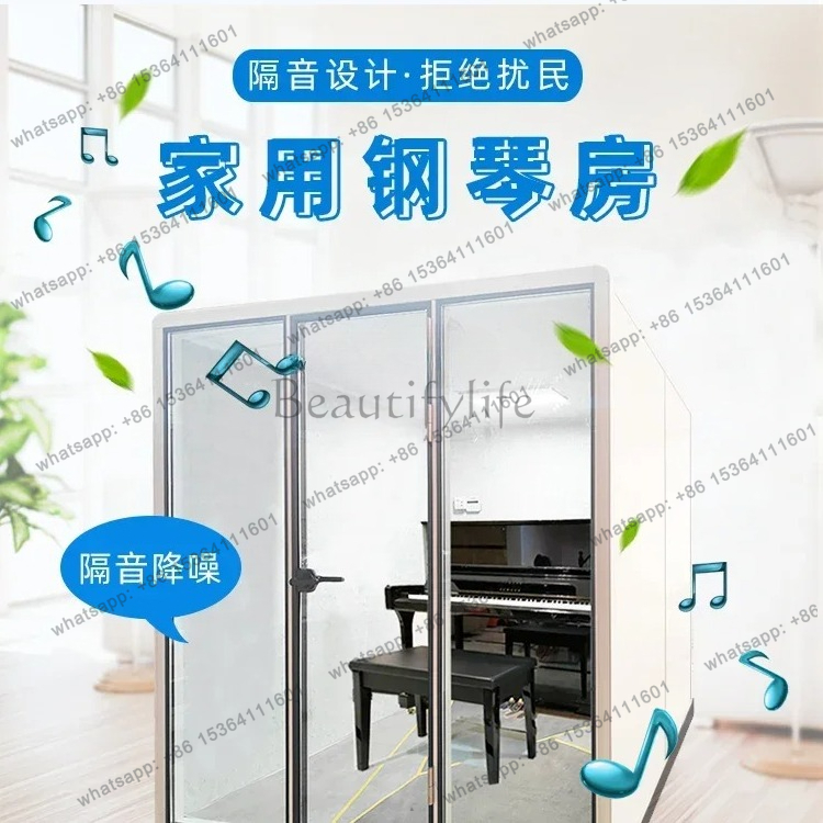Sala insonorizada de piano Sal - Musical Instrument Glass reseña y precio