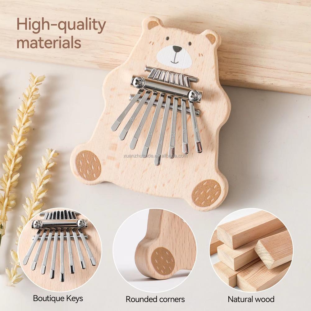Mini Kalimba de 8 Teclas, Pian - A Musical Instrument With Keys reseña y precio