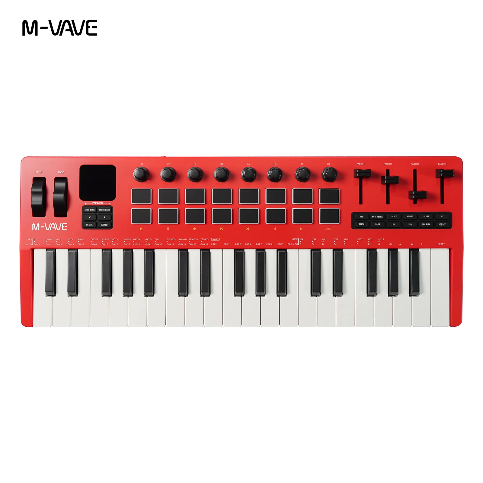 M-VAVE SMK-37 Pro controlador  - Musical Instrument Synthesizer reseña y precio