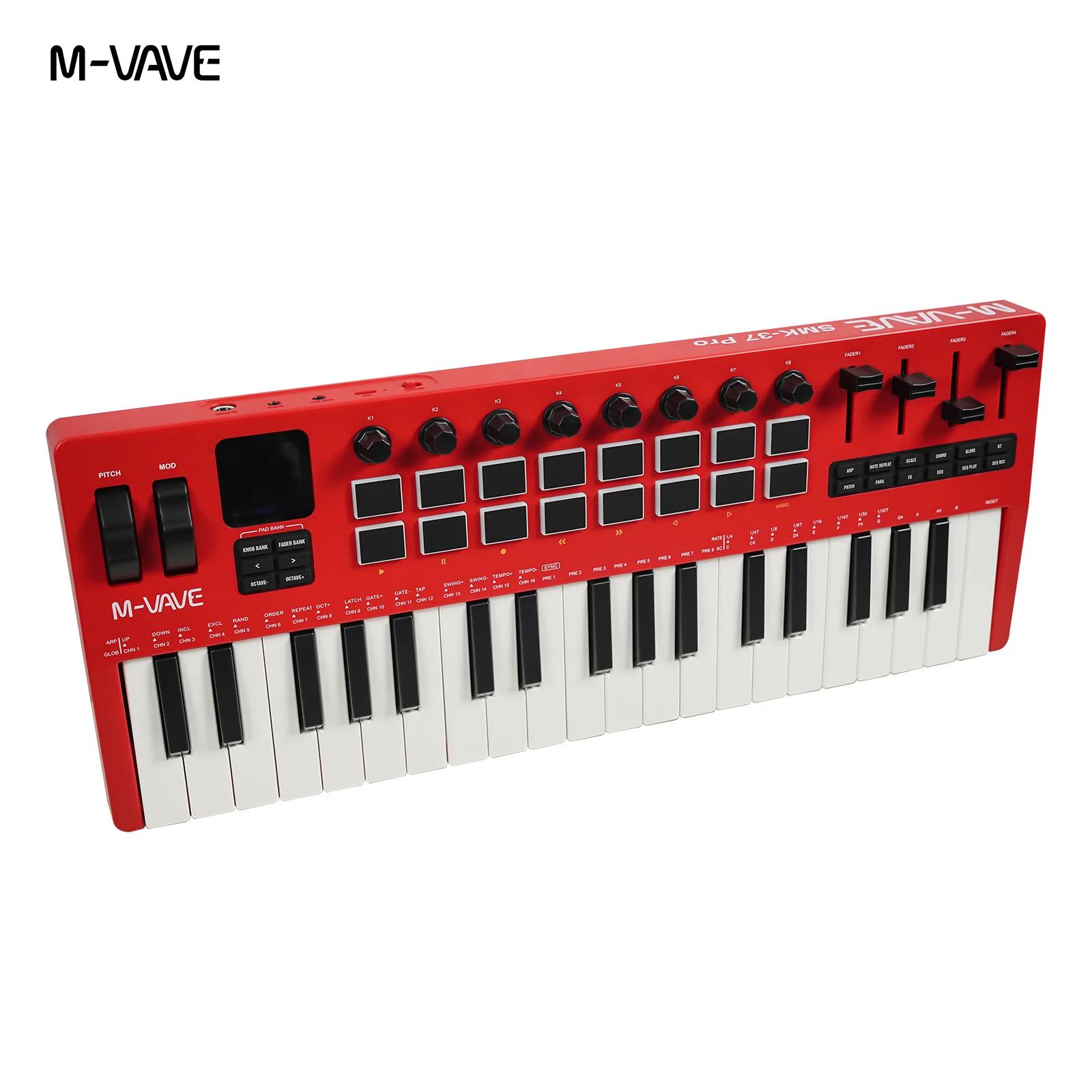 M-VAVE SMK-37 Pro controlador  - Musical Instrument Synthesizer reseña y precio