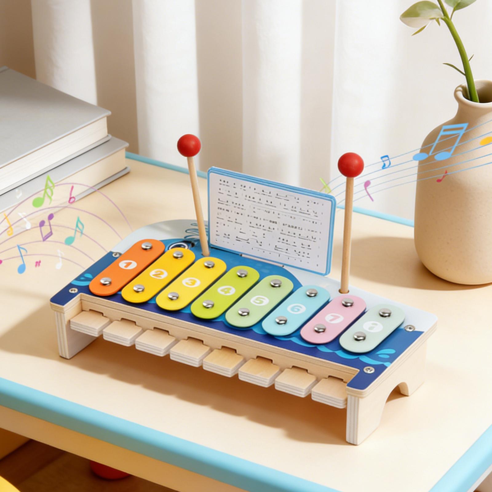 Piano de Mano Educativo, Xilóf - Musical Instrument Glockenspiel reseña y precio