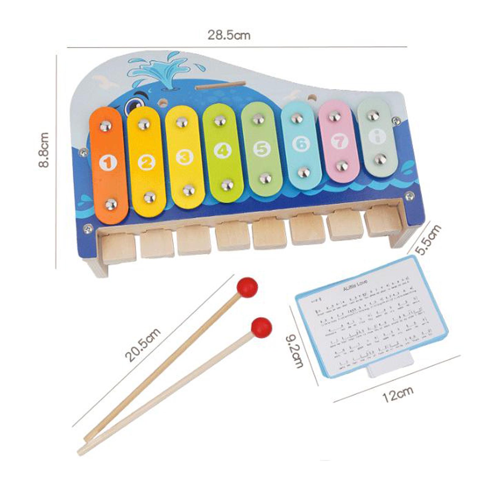 Piano de Mano Educativo, Xilóf - Musical Instrument Glockenspiel reseña y precio