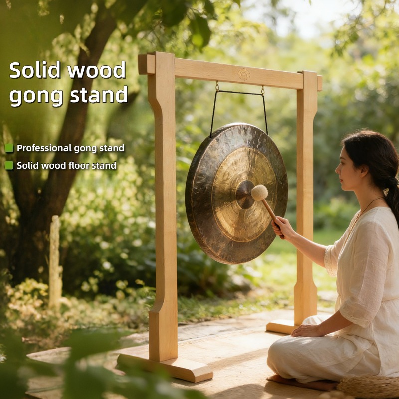 Soporte para Gong de Madera Ma - Musical Instrument Gong reseña y precio