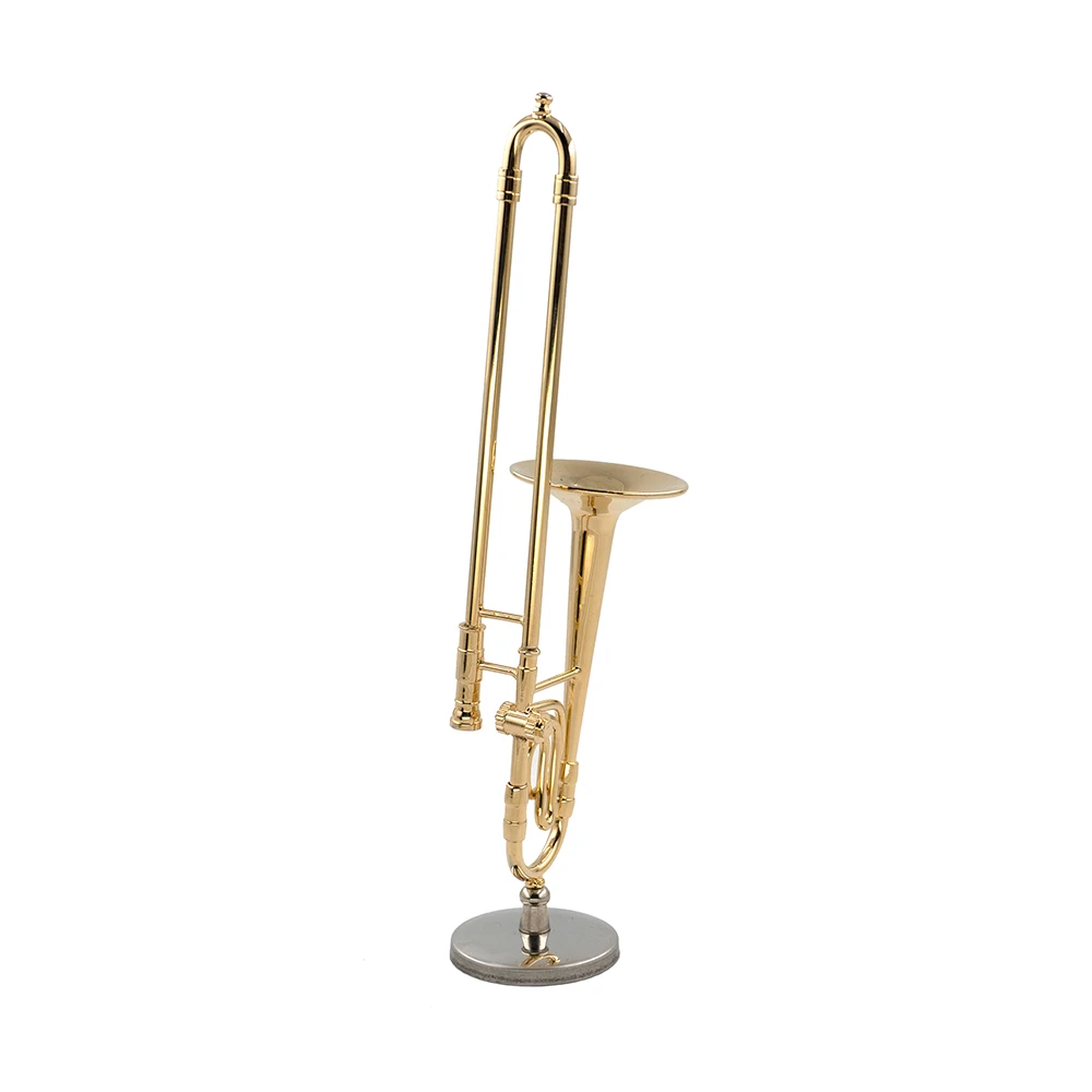 Trombón de cobre puro en minia - Musical Instrument Trombone reseña y precio