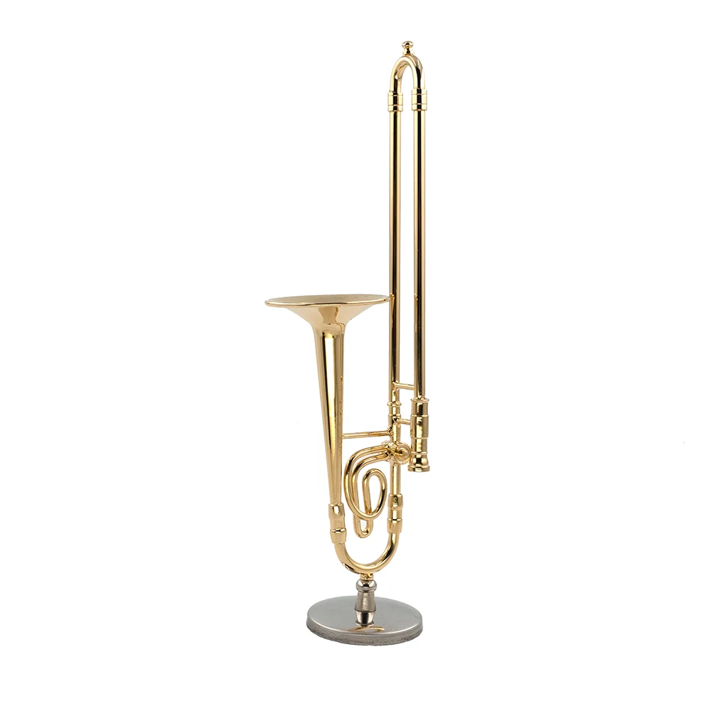 Trombón de cobre puro en minia - Musical Instrument Trombone reseña y precio