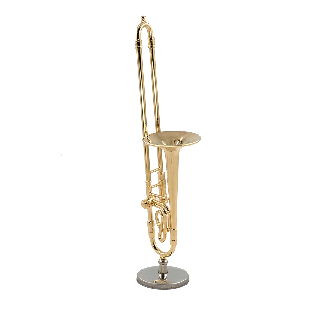 Trombón de cobre puro en minia - Musical Instrument Trombone reseña y precio