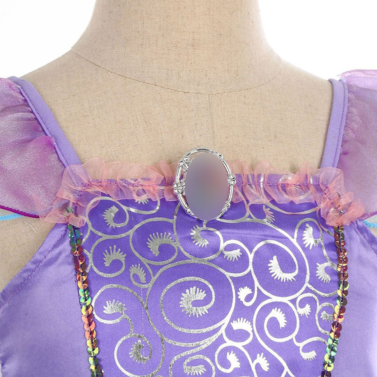 Vestido de princesa Ariel de s - Musical Instrument Trombone reseña y precio