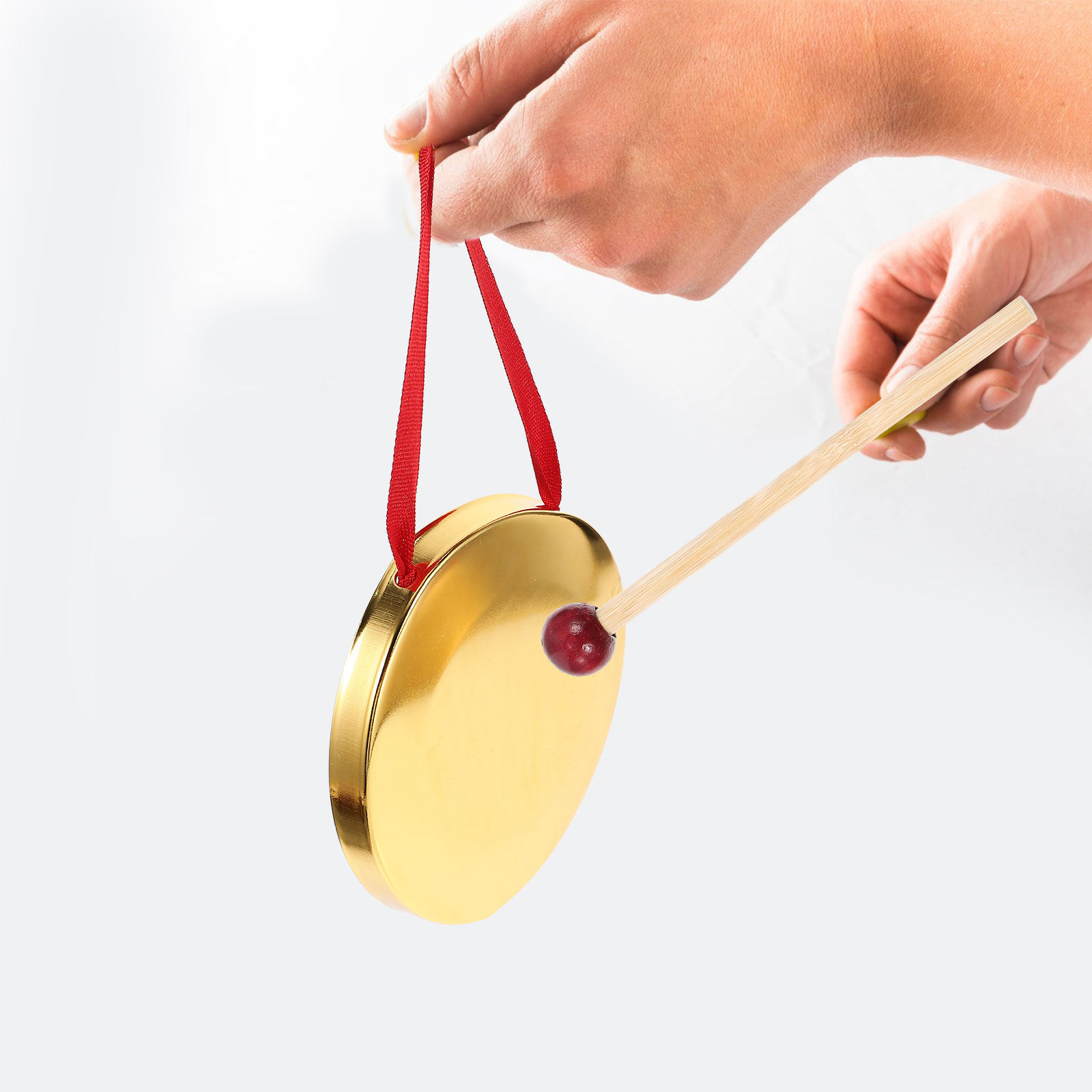 1 Juego de gongs de mano, inst - Musical Instrument Gong reseña y precio