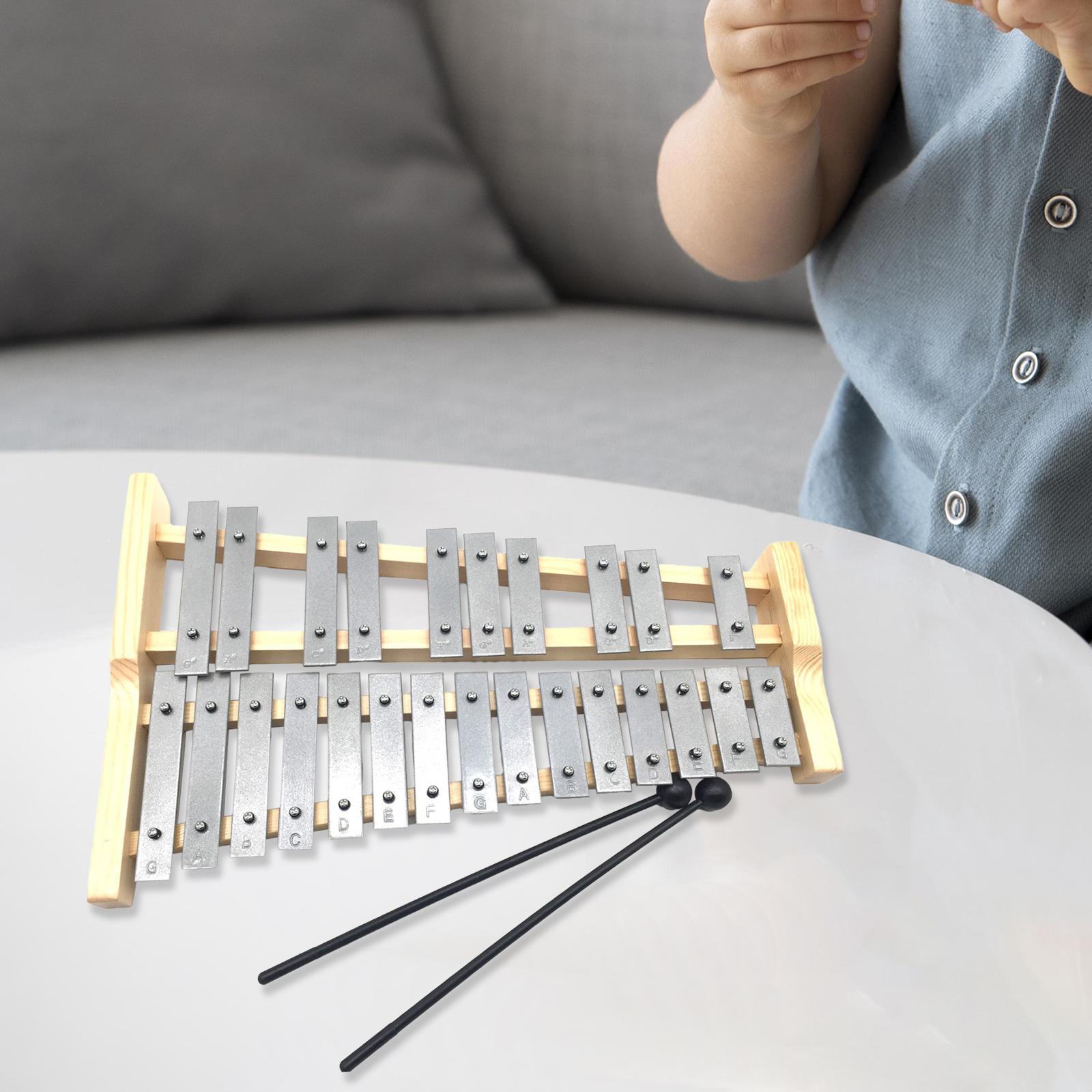 Xilófono de 25 Notas con Tecla - Musical Instrument Glockenspiel reseña y precio