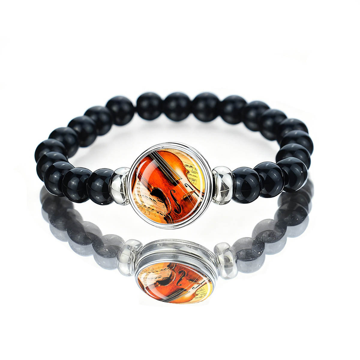 Pulsera con diseño de instrume - Musical Instrument Glass reseña y precio