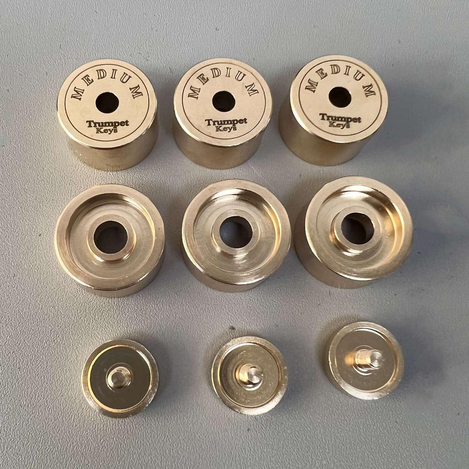 9 Tapas de Válvula para Trompe - Musical Instrument Repair reseña y precio