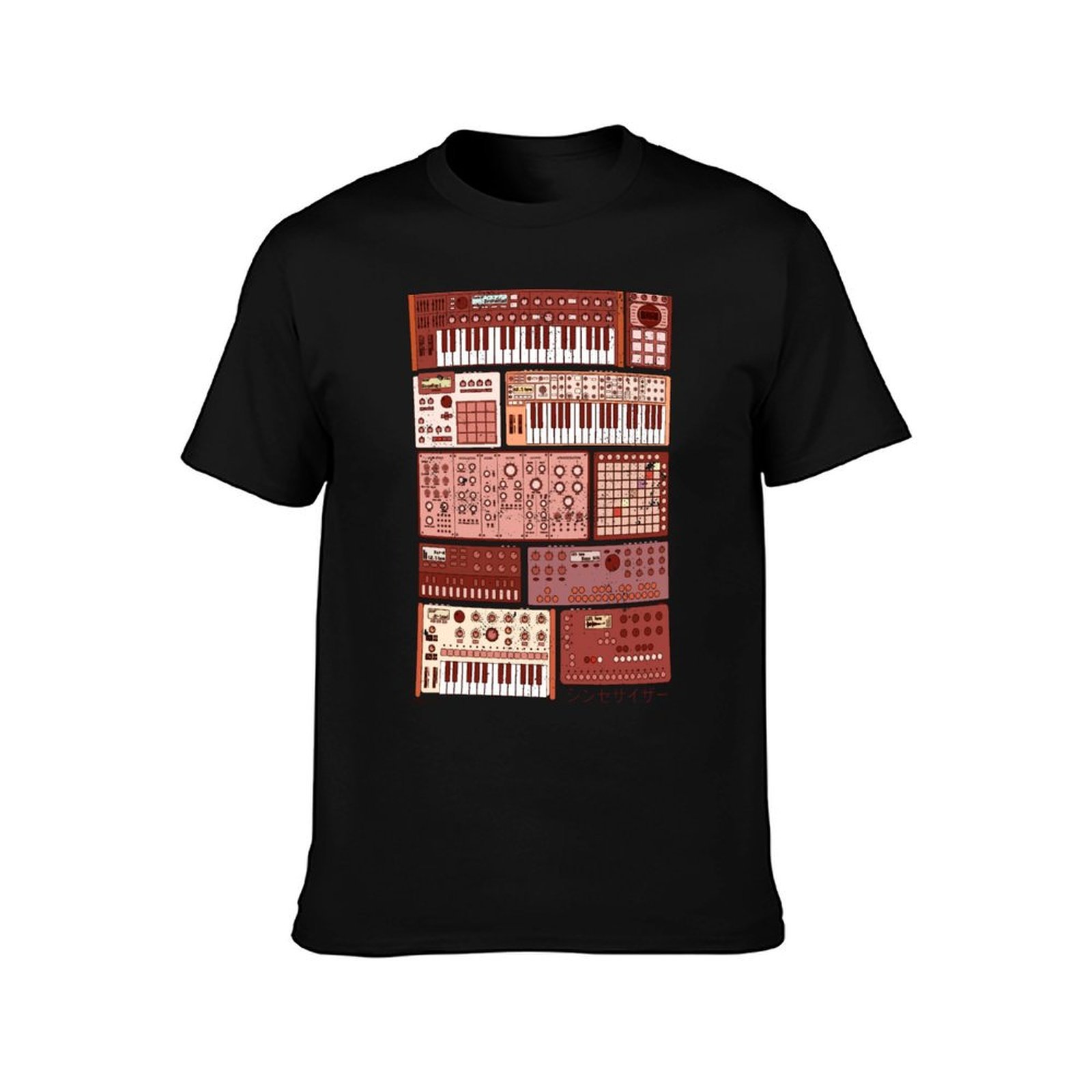Camiseta informal resistente a - Musical Instrument Synthesizer reseña y precio