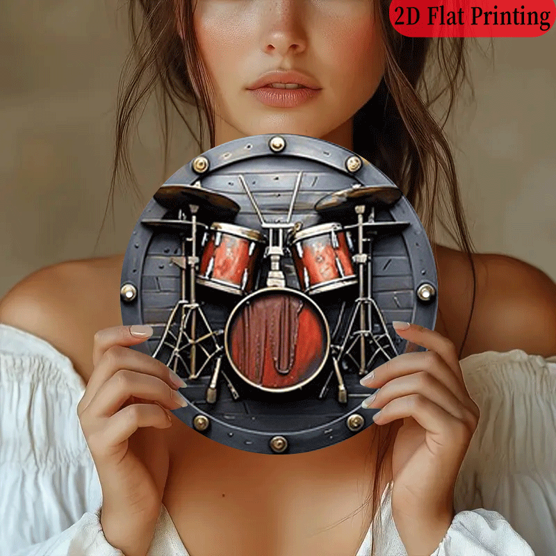 2D plano, 1 pieza, 20,32x20,32 - Musical Instrument Band reseña y precio