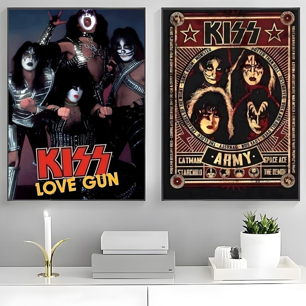 Póster de K-Kiss Kraft Rock Ba - Musical Instrument Poster reseña y precio