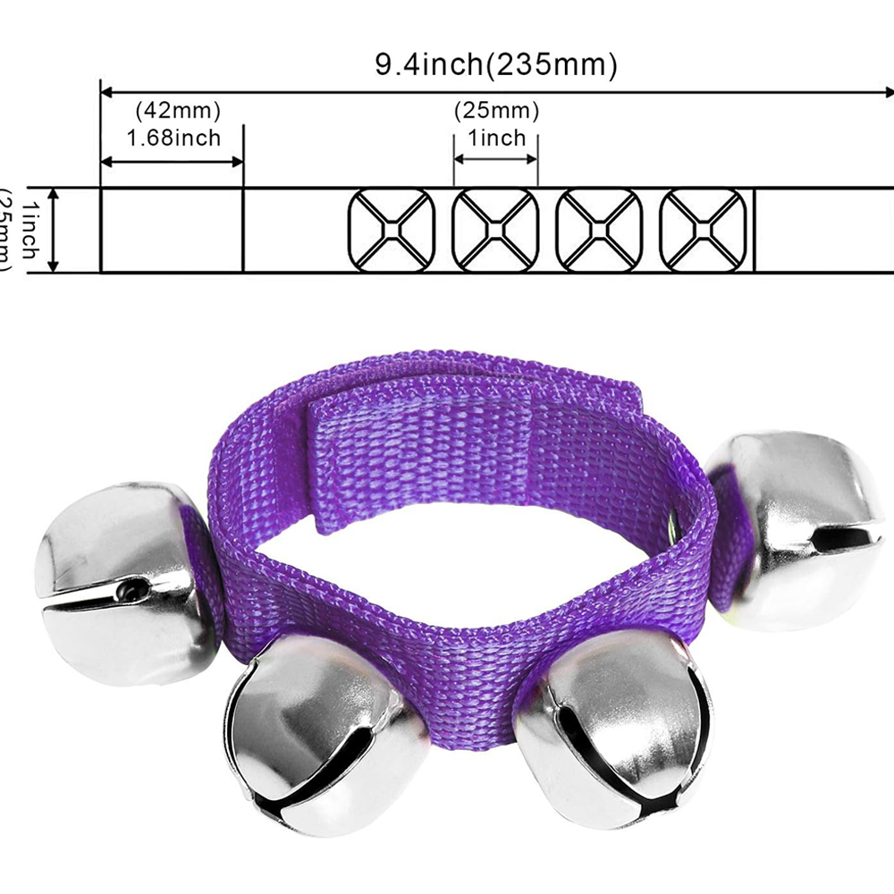 Pulsera de Campanas Jingle Bel - A Musical Instrument You Shake reseña y precio
