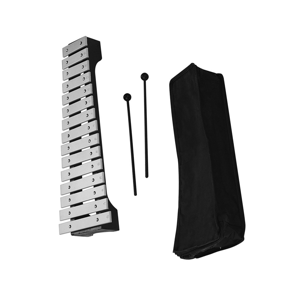 Glockenspiel xylófono de 15 no - Musical Instrument Glockenspiel reseña y precio
