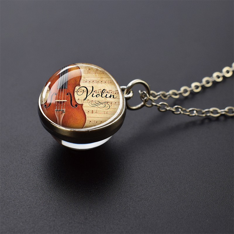 Collares de instrumentos music - Musical Instrument Glass reseña y precio