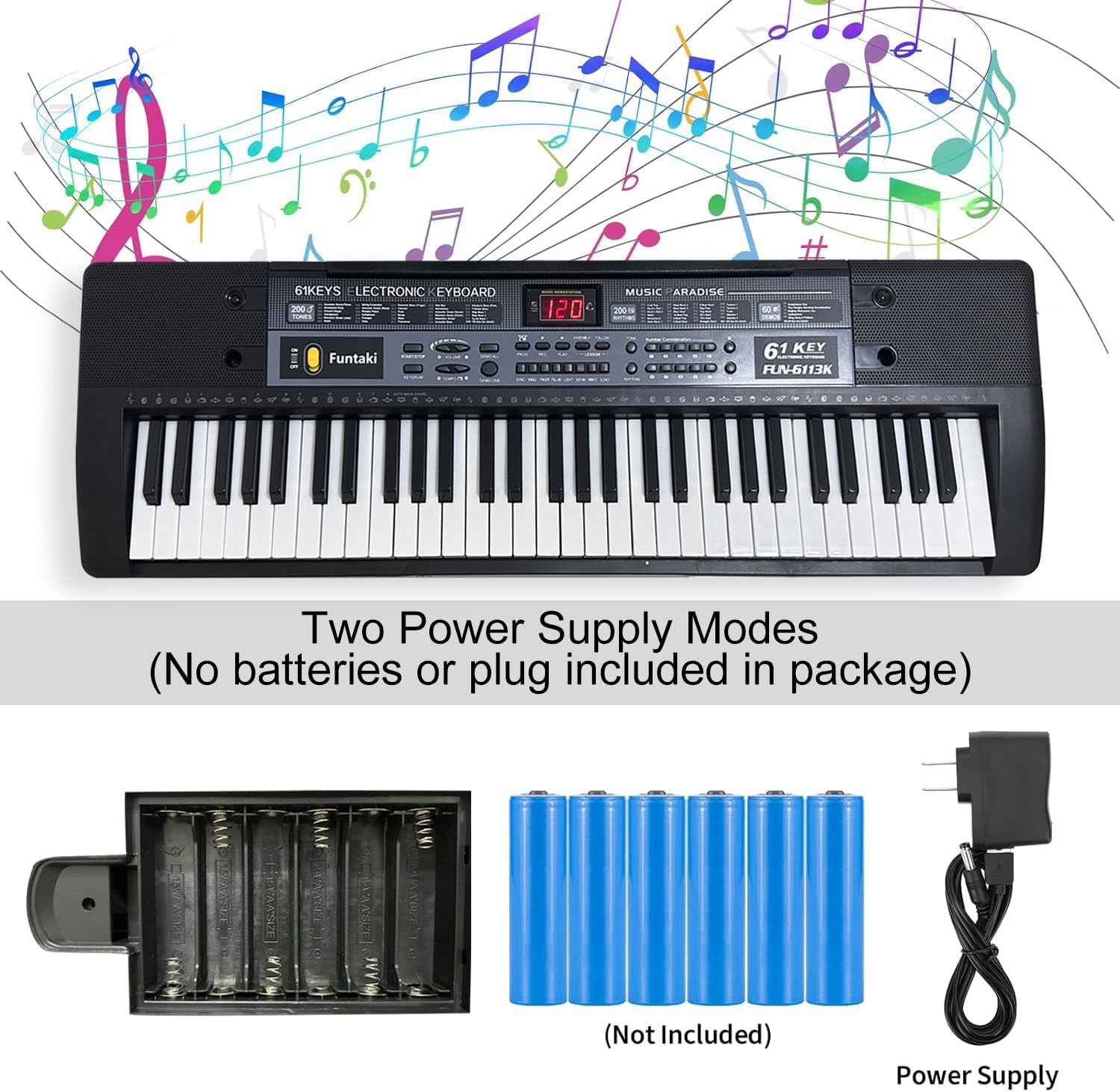 Piano con Teclado Iluminado de - Musical Instrument Synthesizer reseña y precio